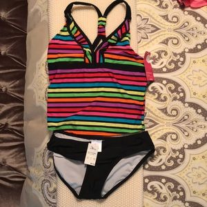 NWT girls tankini